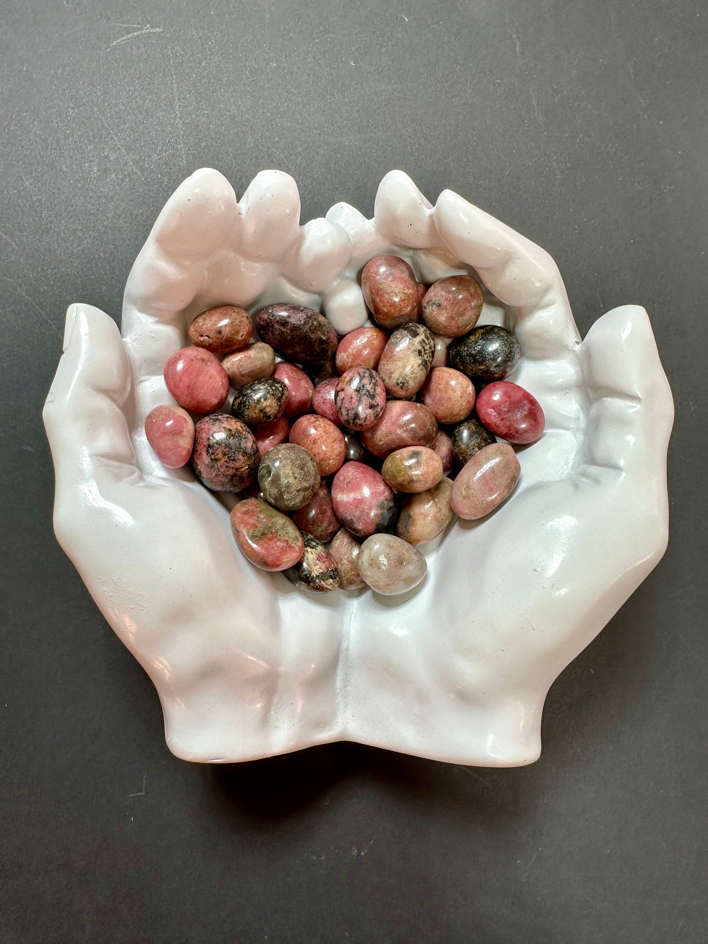 Rhodonite Tumbles