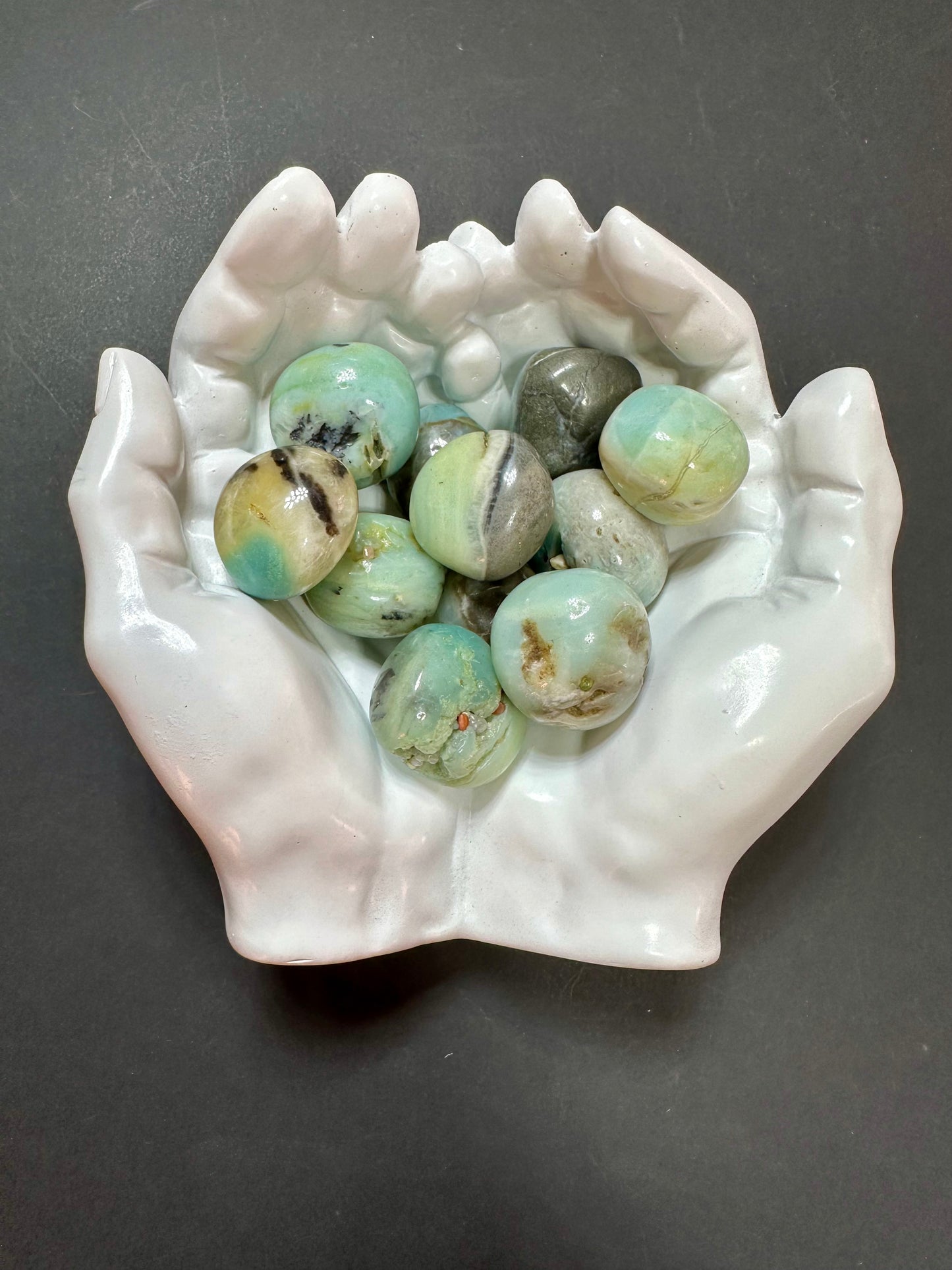 Carribean Calcite Tumbles