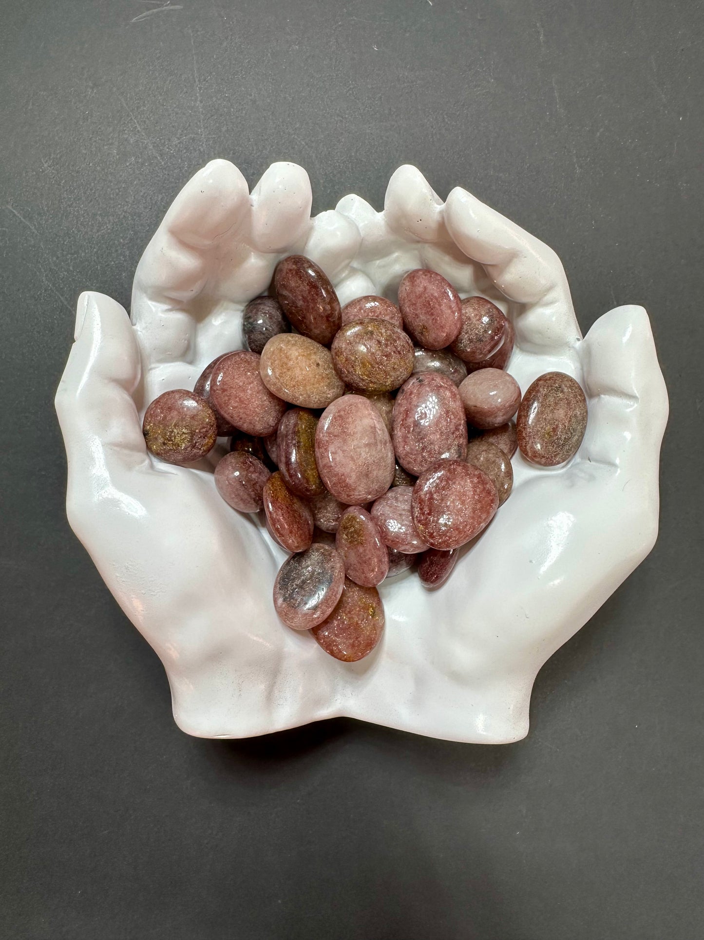 Strawberry Quartz Tumbles