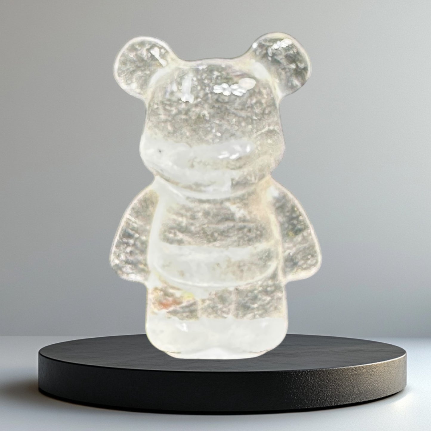 Clear Quartz Teddy Bear š§ø