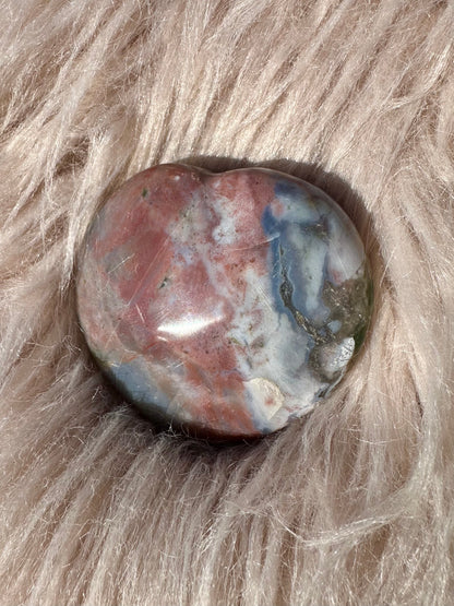 Ocean Jasper Heart