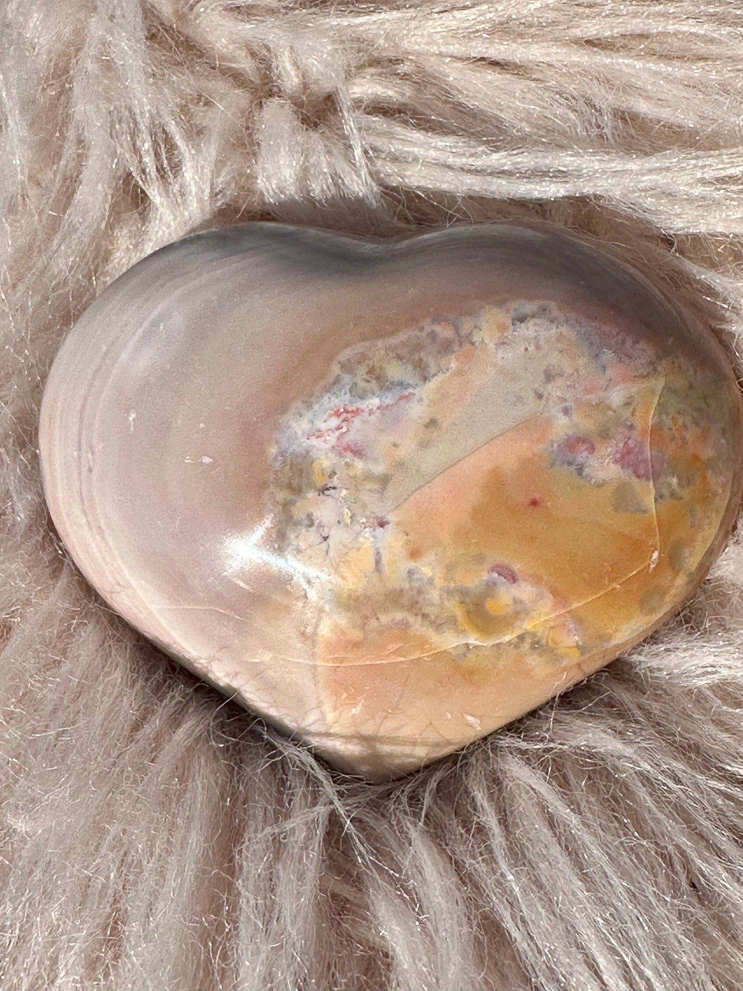 Ocean Jasper Heart