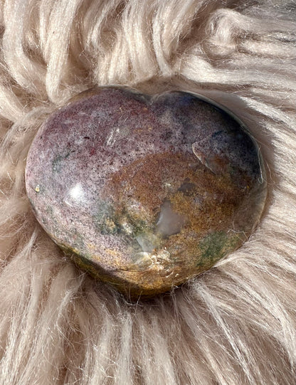 Ocean Jasper Heart