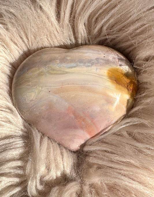 Ocean Jasper Heart