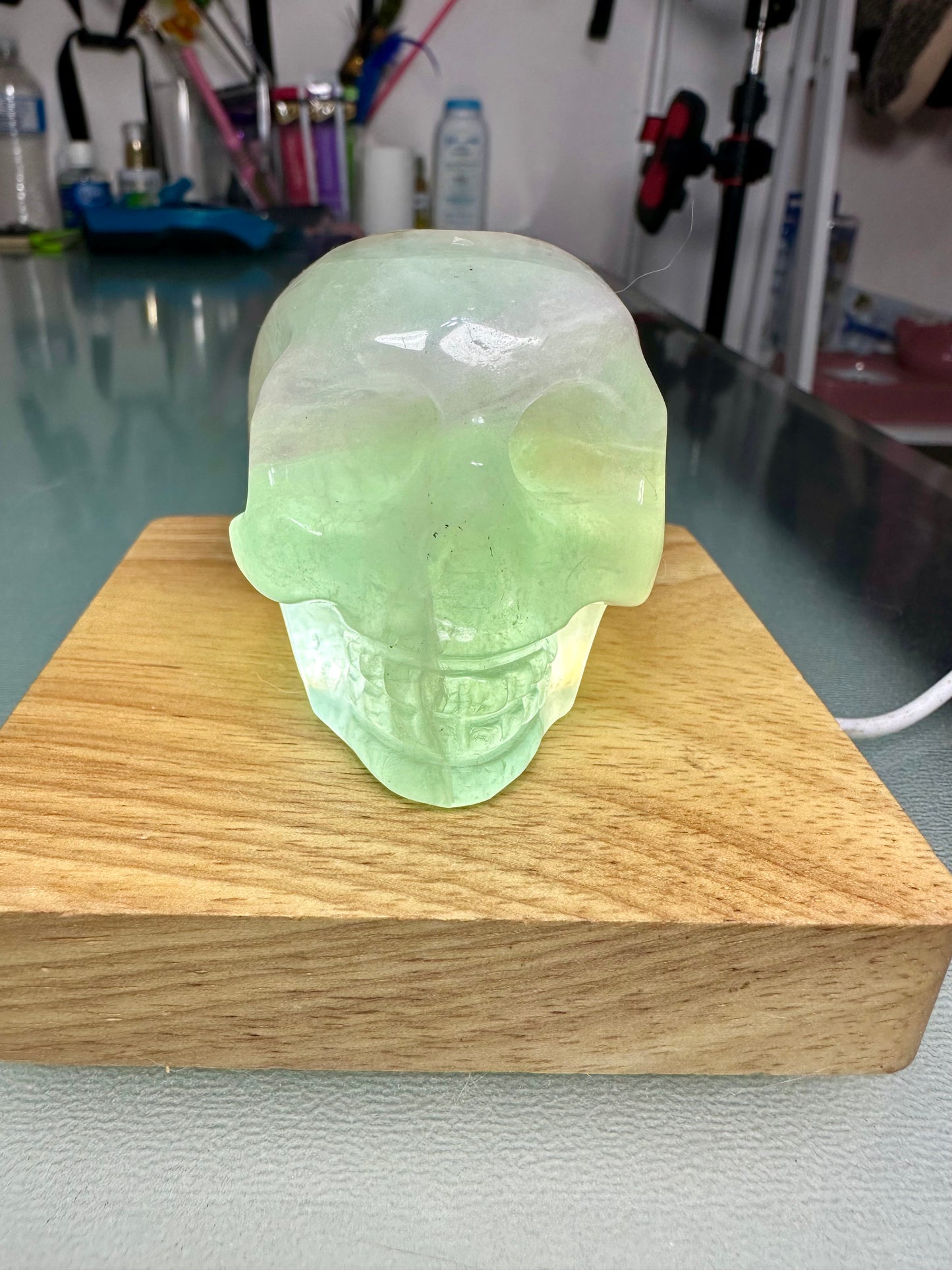 Candy Fluorite Skull