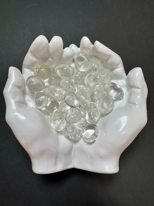 Clear Quartz Tumbles