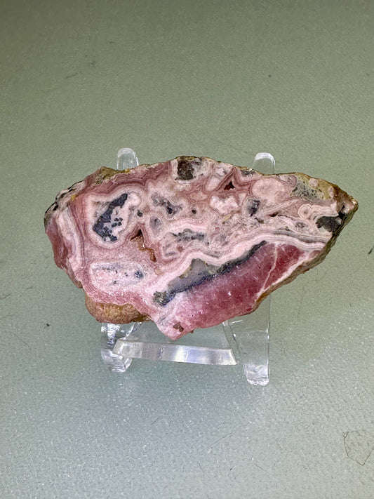 Rhodochrosite Slice