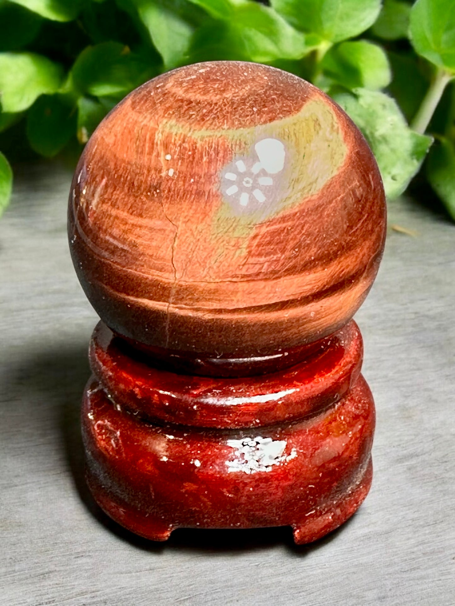 Red Tigers Eye Spere