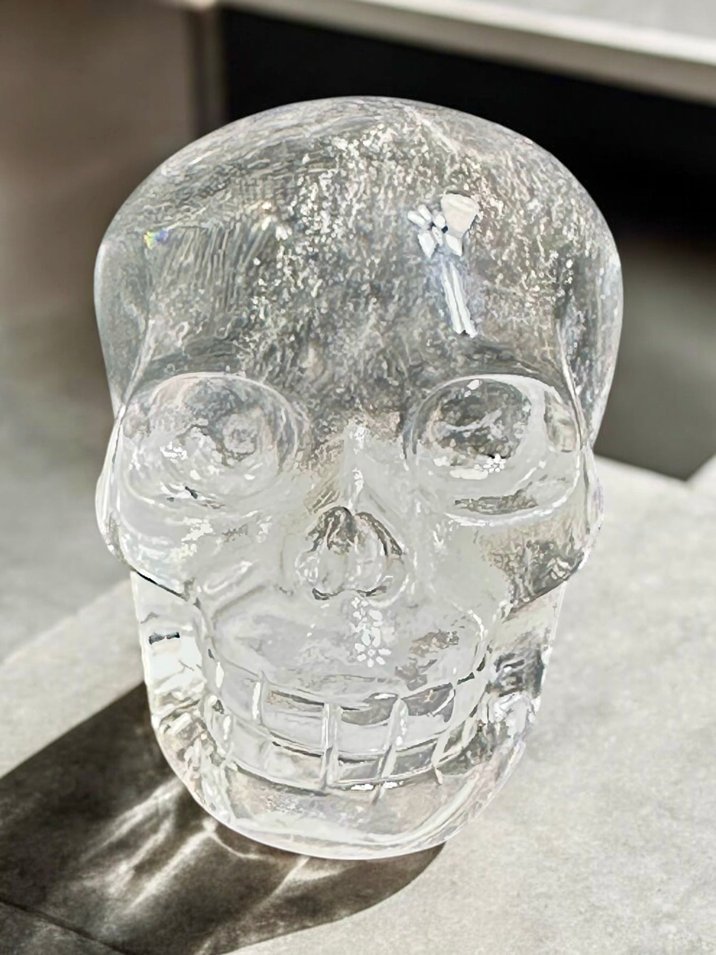 Clear Quartz Skull