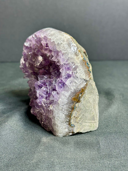 Amethyst Cut Base Geode Cluster