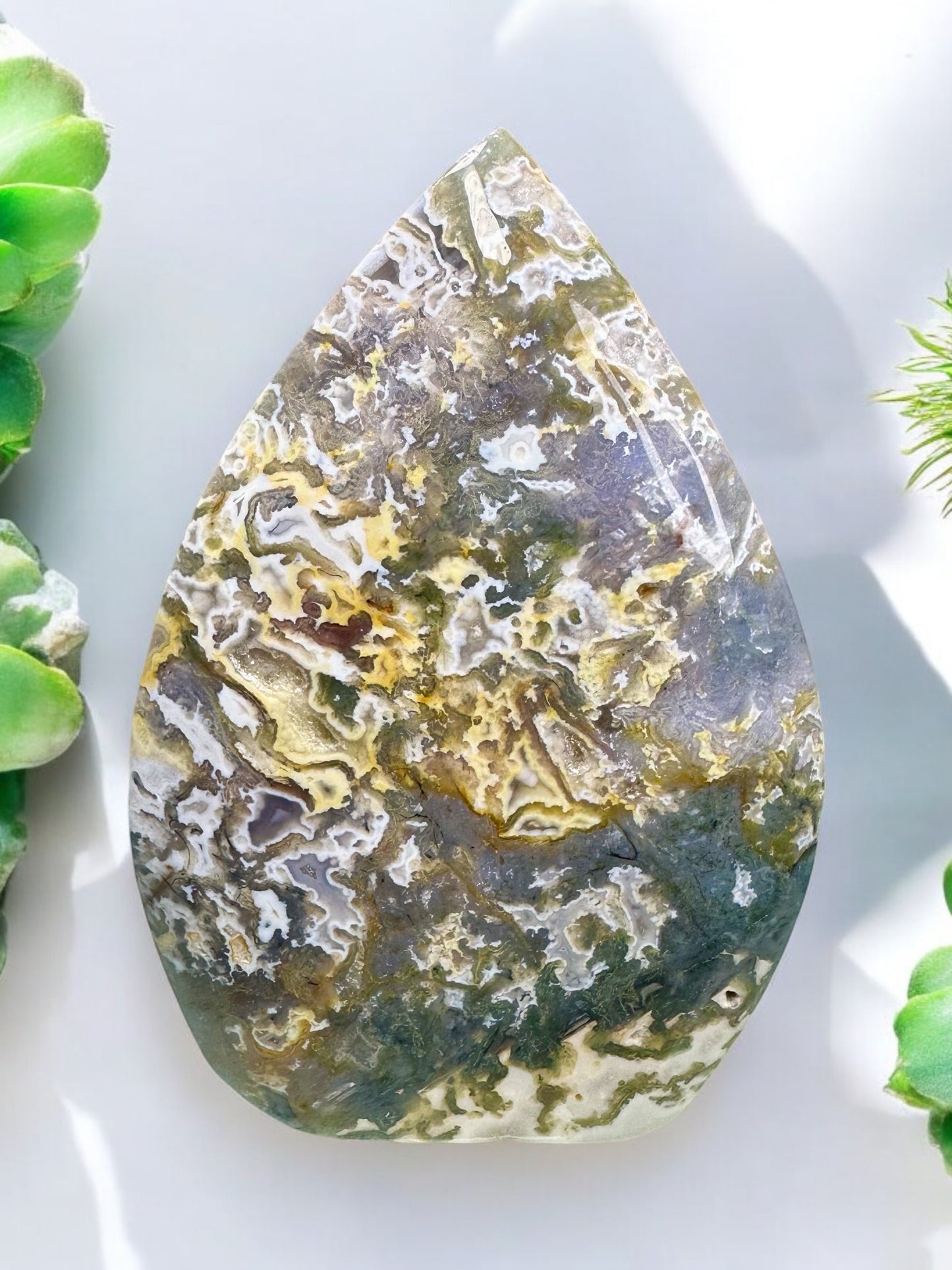 Moss Agate Freeform