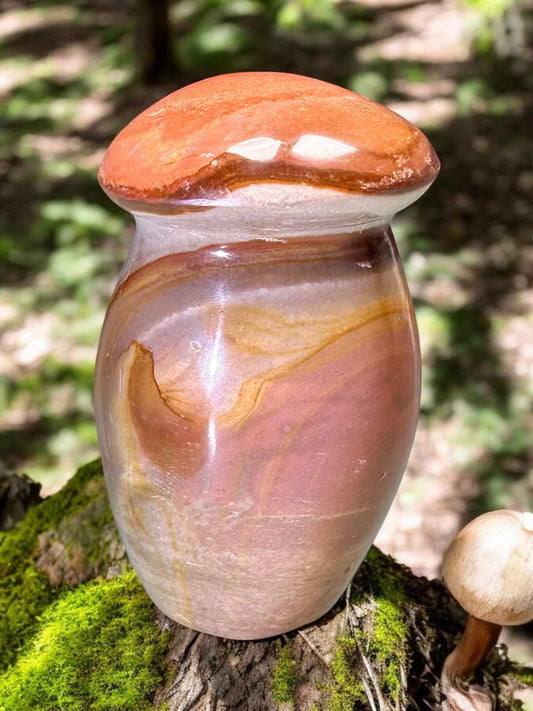 Polychrome Crystal Mushroom