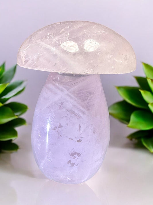 Rose Quartz Mushroom