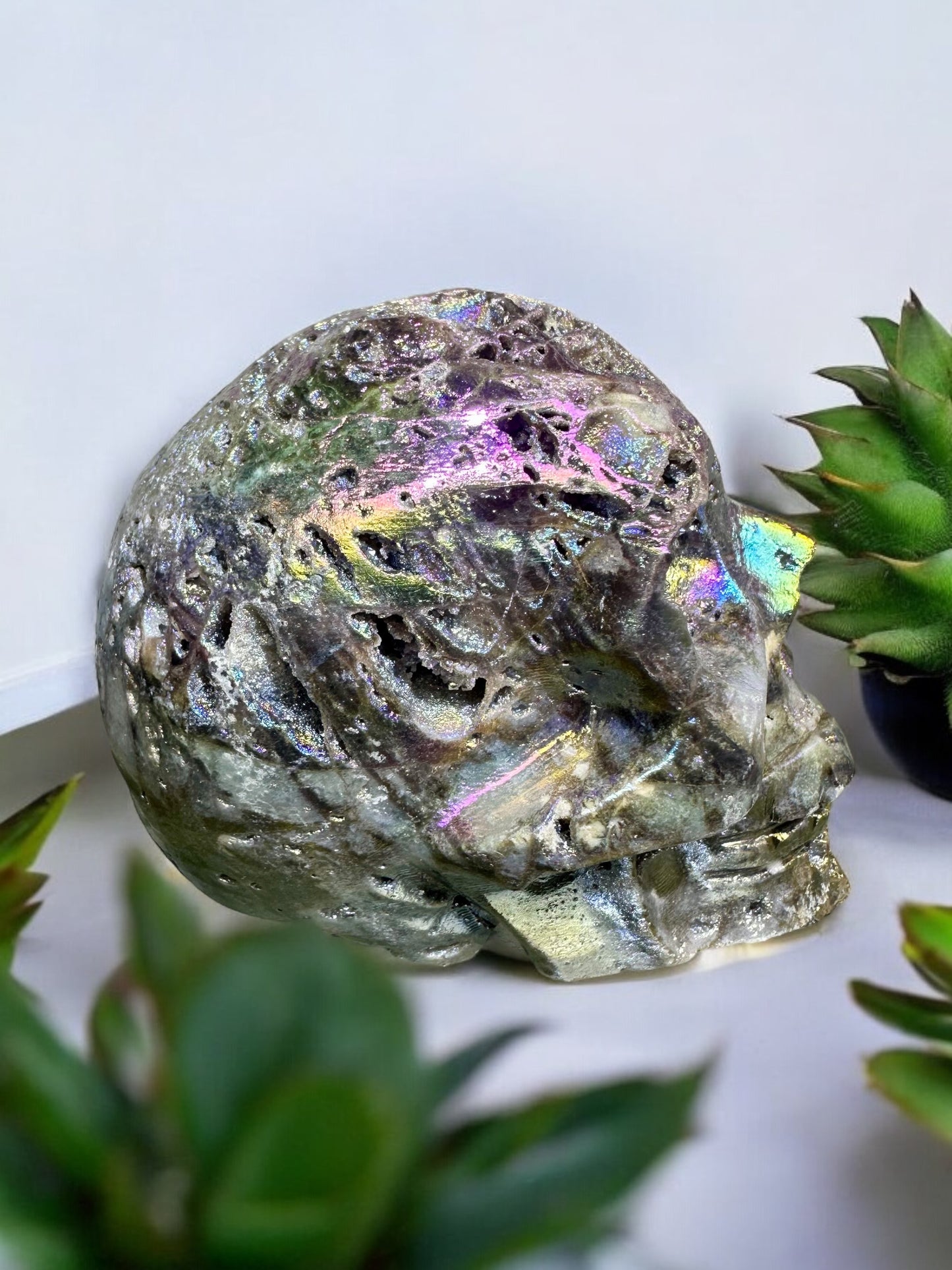 Aura Spalerite Skull