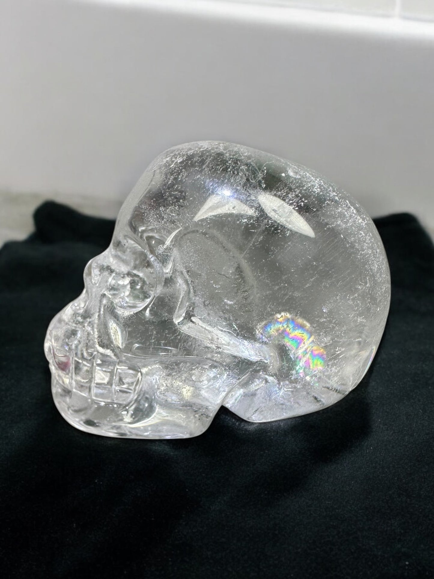 Clear Quartz Skull