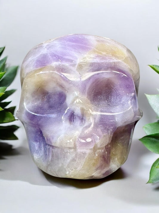 Amethyst Skull