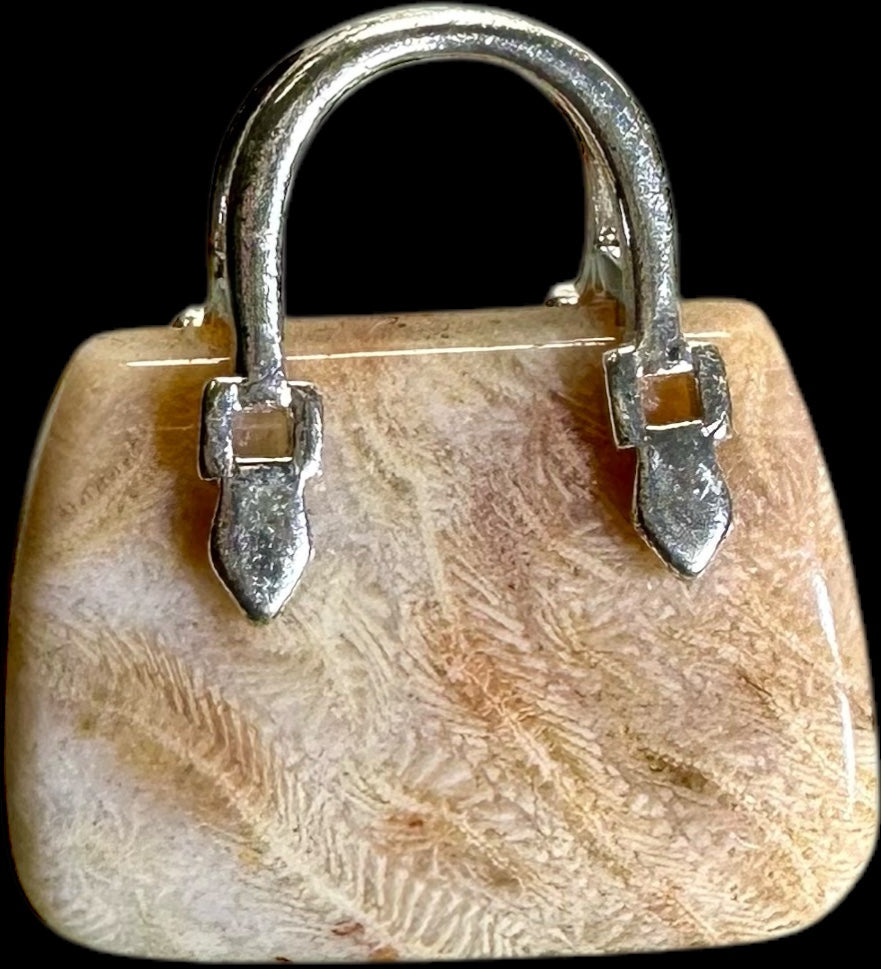 Fossil Coral Shell Handbags