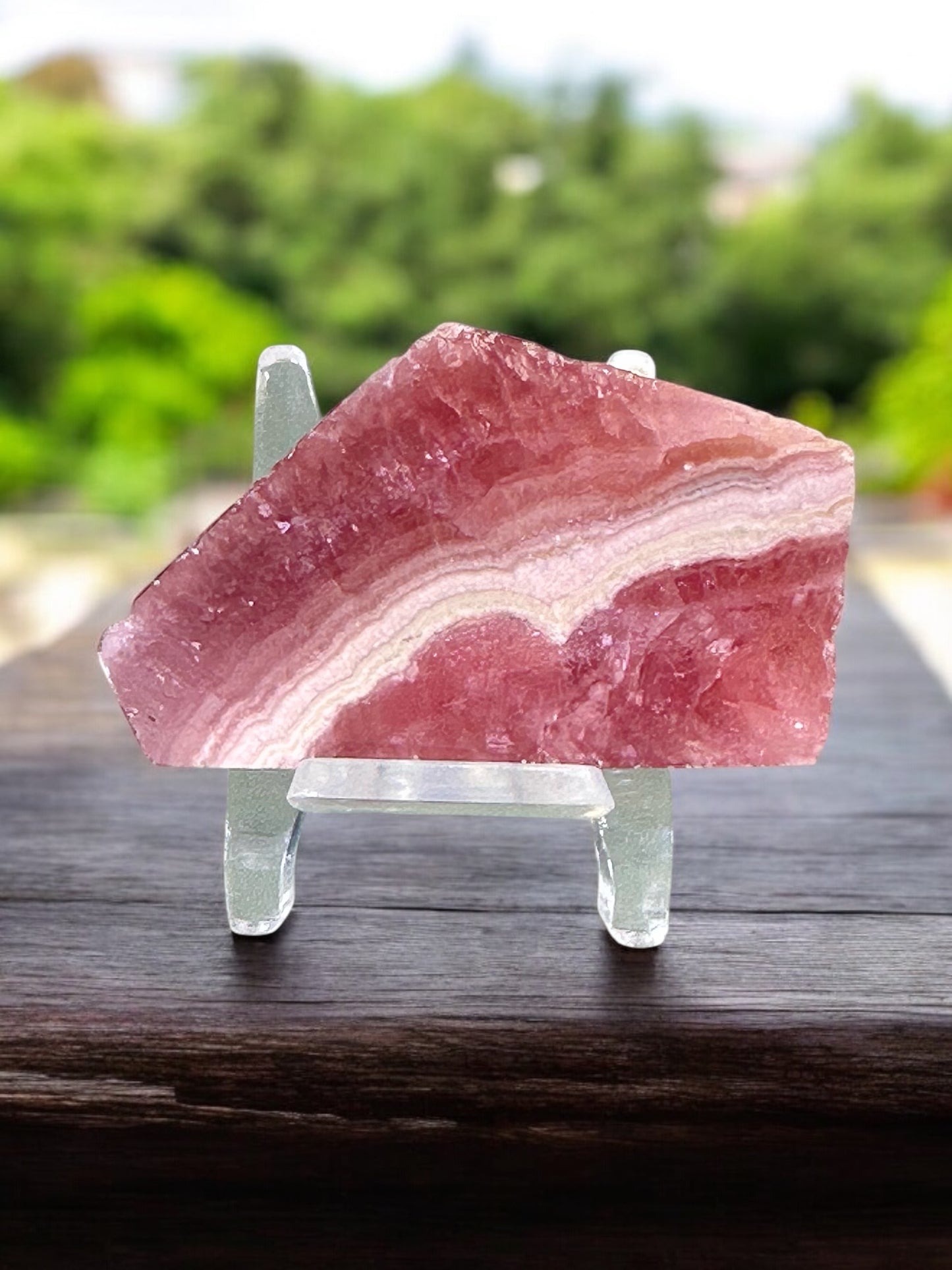 Rhodochrosite Slice