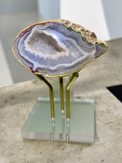 Geode Agate Cave Speciman