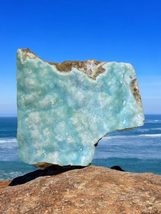 Hemimorphite Slab