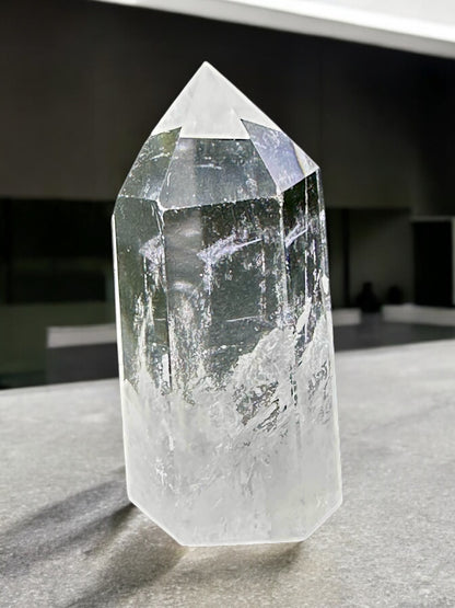 Clear Quartz Tower