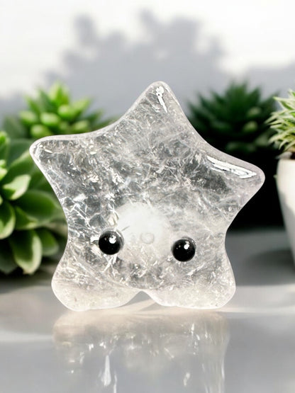 Clear Quartz Star