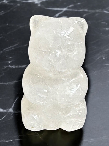 Clear Quartz Bear