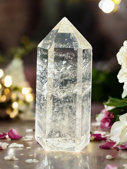 Clear Quartz Tower