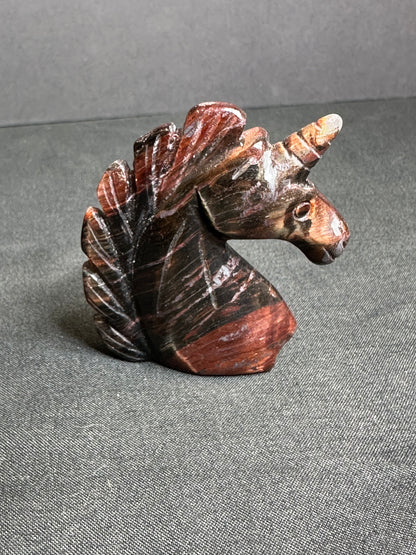 Red Tigers Eye Unicorn