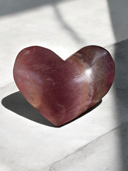 Fluorite Heart