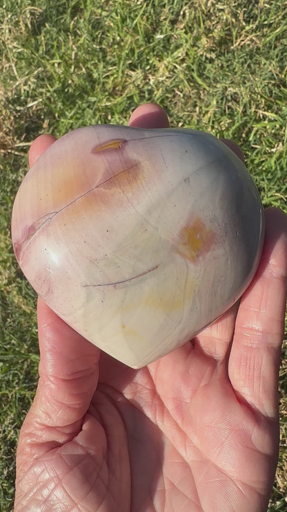 Ocean Jasper Heart