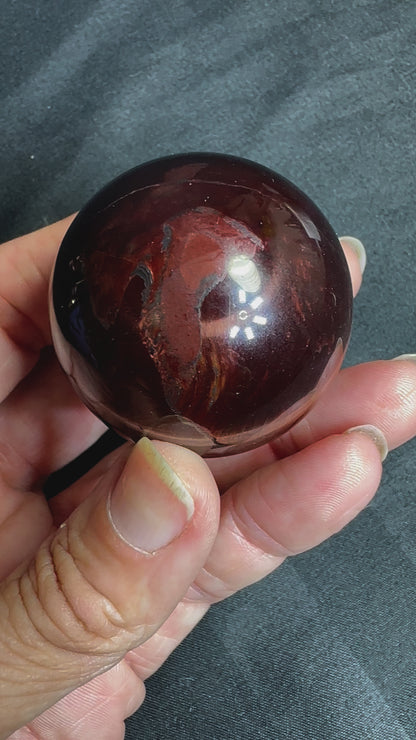 Red Tigers Eye Spere