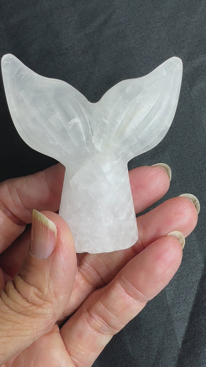 Clear Quartz Mermaid Tail