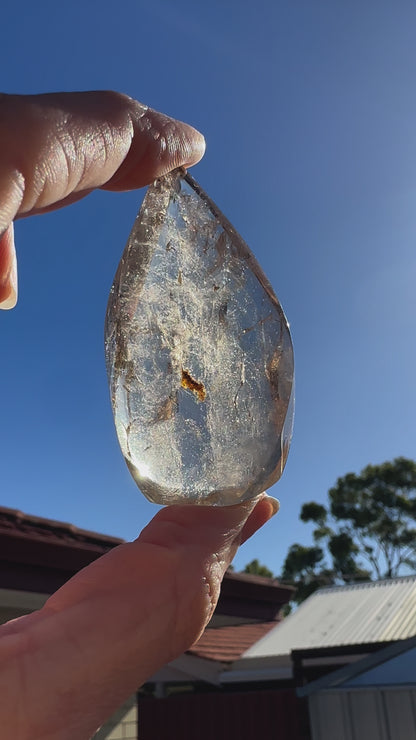 Smokey Quartz Flame