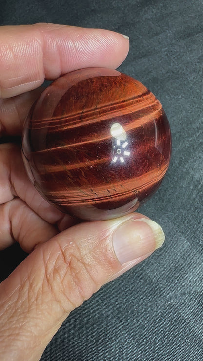 Red Tigers Eye Spere