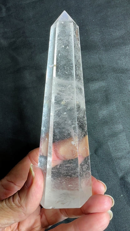 Clear Quartz Obelisk