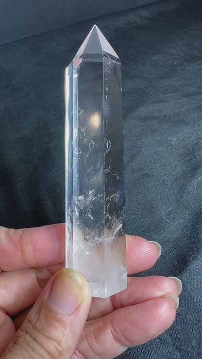 Clear Quartz Tower