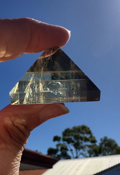 Citrine Quartz Pyramid