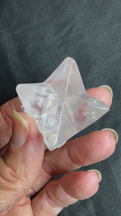 Clear Quartz Merkaba