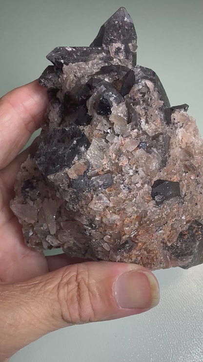 Smokey Quartz Cluster